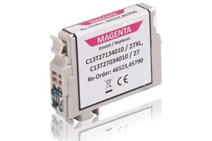 Compatible to Epson C13T27134010 / 27XL Ink Cartridge, magenta 