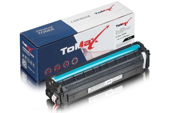 ToMax Premium replaces HP CF540X / 203X Toner Cartridge, black 