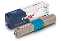 ToMax Premium compatibile con OKI 44469706 / C310 Cartuccia di toner, ciano