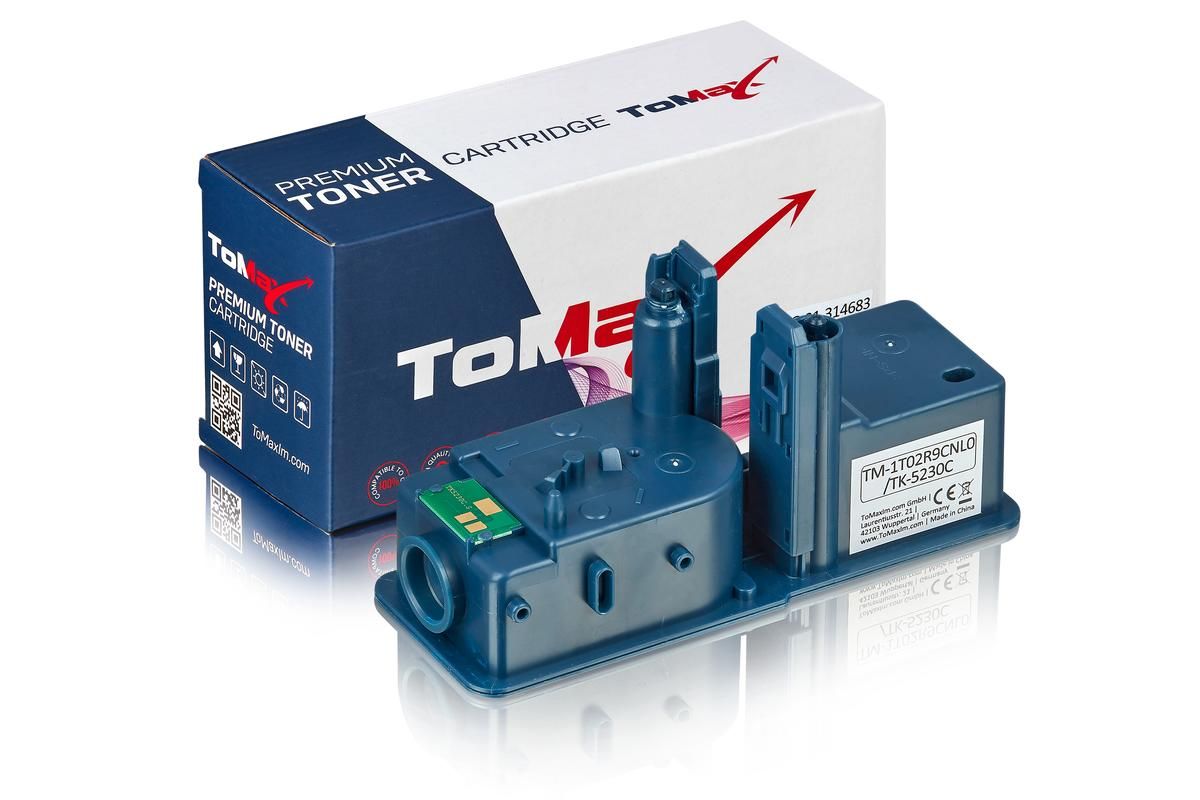 ToMax Premium ersetzt Kyocera 1T02R9CNL0 / TK-5230C Toner, cyan 
