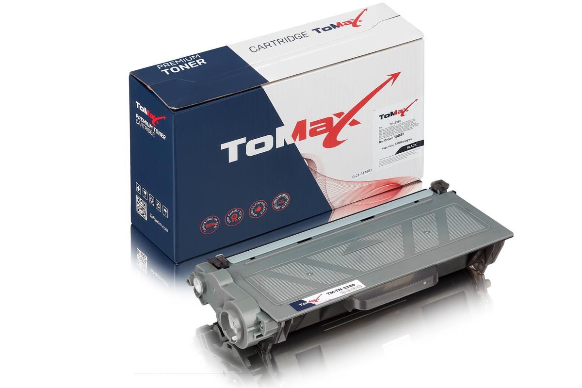 ToMax Premium ersetzt Brother TN-3380 Toner, schwarz 