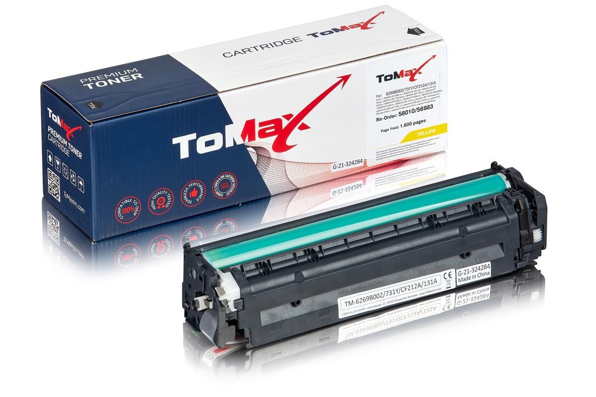 ToMax Premium ersetzt HP CF212A / 131A Toner, gelb 
