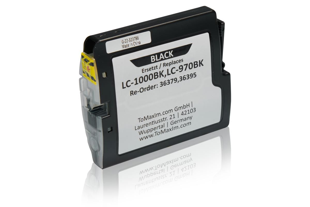 Kompatibel zu Brother LC-1000BK Tintenpatrone, schwarz 