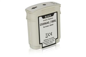 Compatible to HP C9396AE / 88XL Ink Cartridge, black 
