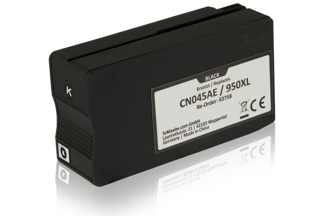 Huismerk voor HP CN045AE / 950XL Inktcartridge, zwart 