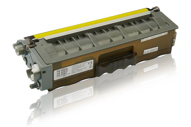 Compatible to Brother TN-900Y Toner Cartridge, yellow 