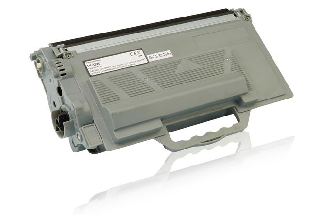 Compatible to Brother TN-3520 Toner Cartridge, black 