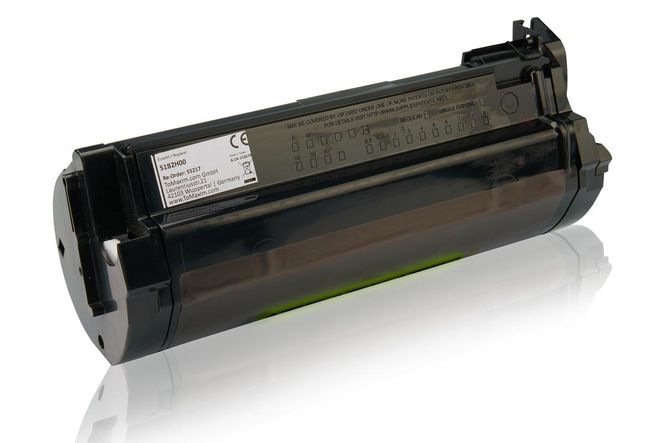 Compatible to Lexmark 51B2H00 Toner Cartridge, black 