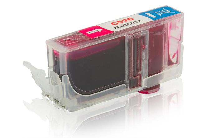 Compatible to Canon 4542B001 / CLI-526M Ink Cartridge, magenta 