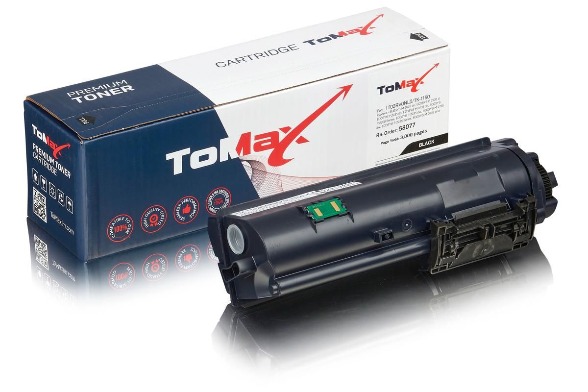 ToMax Premium ersetzt Kyocera 1T02RV0NL0 / TK-1150 Toner Schwarz 