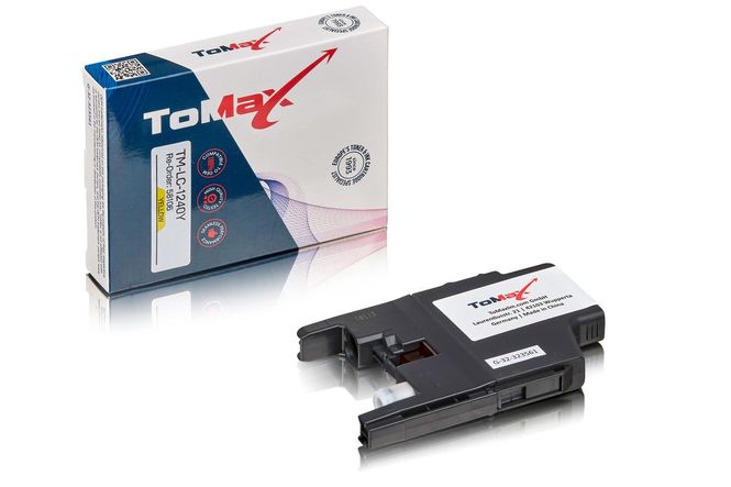 ToMax Premium voor Brother LC-1240Y Inktcartridge, geel 