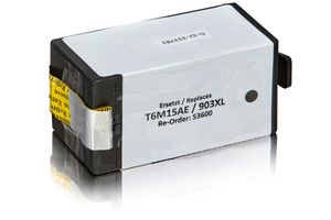 Huismerk voor HP T6M15AE / 903XL XL Inktcartridge, zwart