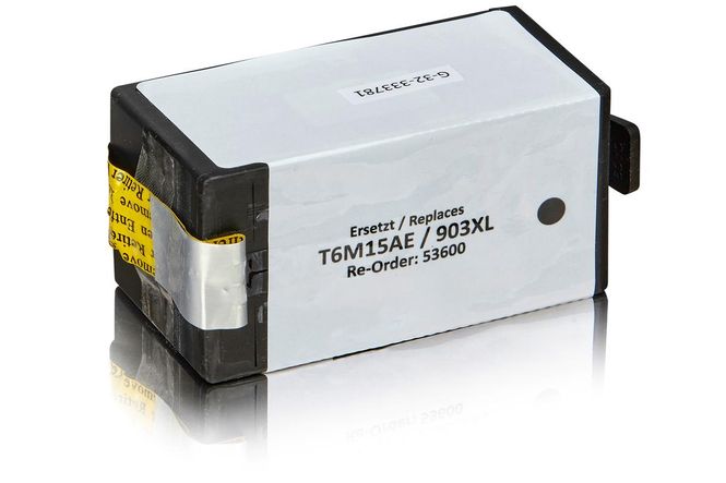 Kompatibel zu HP T6M15AE / 903XL XL Tintenpatrone, schwarz 
