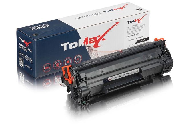 ToMax Premium kompatybilny z Canon 9435B002 / 737 Kaseta z tonerem, czarny 
