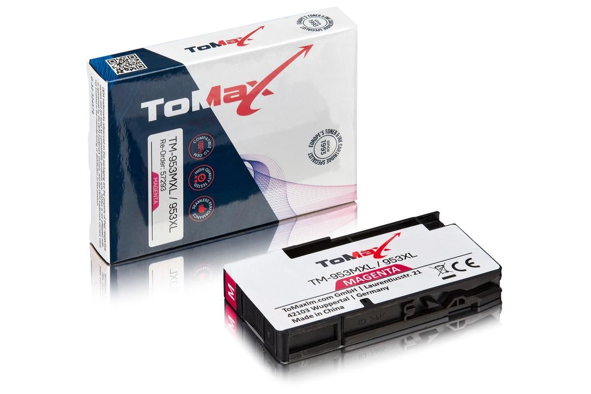 ToMax Premium ersetzt HP F6U17AE / 953XL Tintenpatrone, magenta 