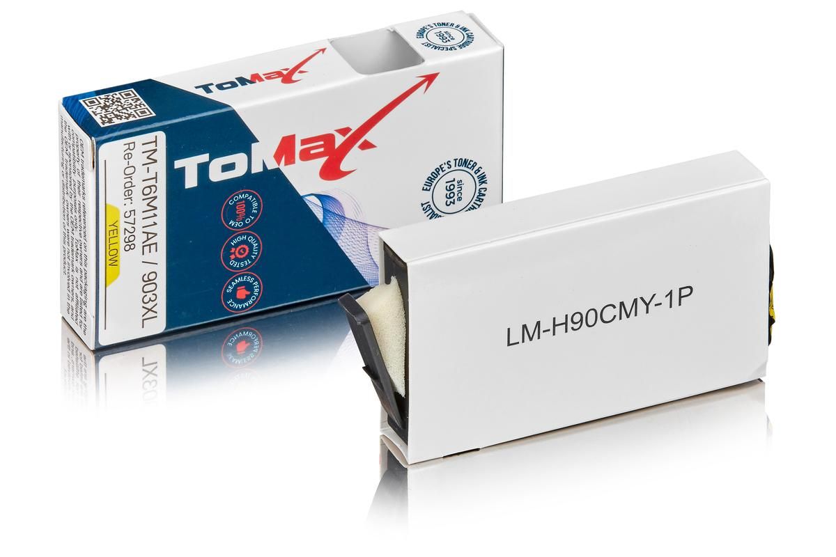 ToMax Premium ersetzt HP T6M11AE / 903XL Tintenpatrone, gelb 