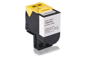Compatible to Lexmark 71B2HY0 Toner Cartridge, yellow 