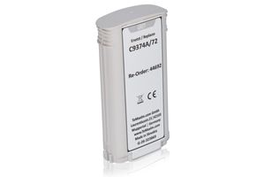 Compatible to HP C9374A / 72 Ink Cartridge, grey 