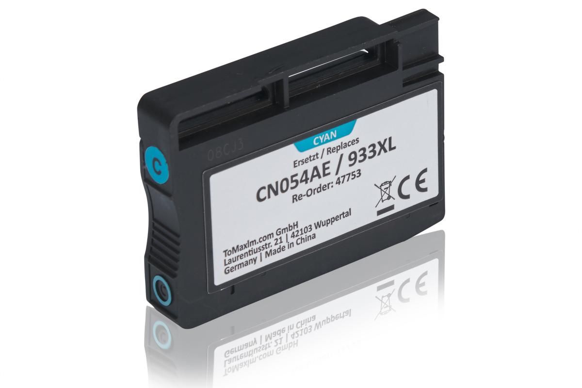 Kompatibel zu HP CN054AE / 933XL XL Tintenpatrone, cyan 