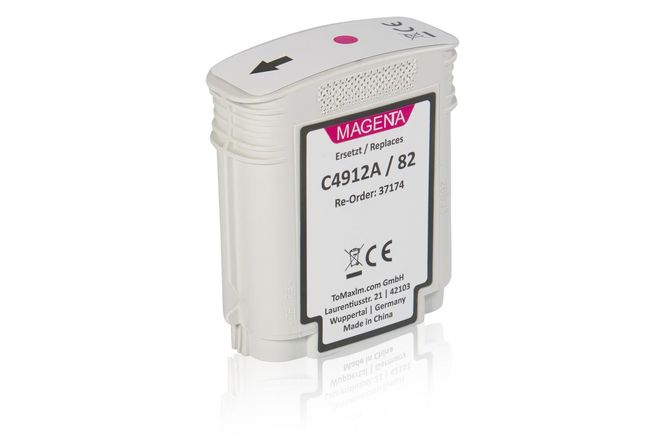 Compatible to HP C4912A / 82 Ink Cartridge, magenta 