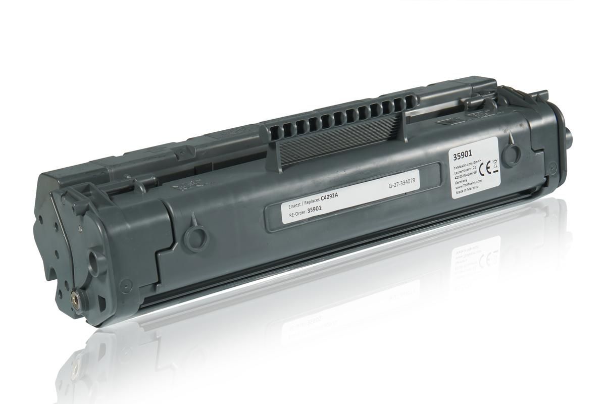 Kompatibel zu HP C4092A / 92A XL Tonerkartusche, schwarz 