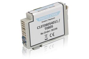 Kompatibilní pro Epson C13T08054011 / T0805 Inkoustová nápln, light cyan.cz 