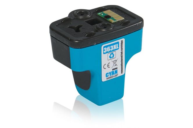 Compatible to HP C8771EE / 363 XL Ink Cartridge, cyan 