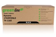 greenline sostituisce Kyocera 1T02RY0NL0 / TK-1160 XL Cartuccia di toner, nero