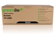 greenline ersetzt Brother TN-2000 XL Tonerkartusche, schwarz