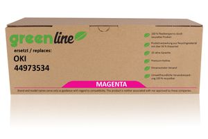 greenline ersetzt OKI 44973534 / C301 Tonerkartusche, magenta