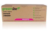 greenline ersetzt Lexmark 24B6009 Tonerkartusche, magenta