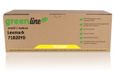 greenline vervangt Lexmark 71B20Y0 Tonercartridge, geel