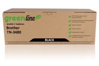 greenline ersetzt Brother TN-3480  Tonerkartusche, schwarz