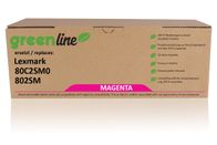 greenline sostituisce Lexmark 80C2SM0 / 802SM Cartuccia di toner, magenta