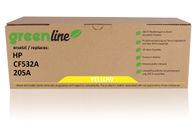 greenline vervangt HP CF 532 A / 205A Tonercartridge, geel