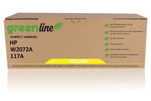 greenline ersetzt HP W 2072 A / 117A XL Tonerkartusche, gelb 
