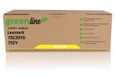greenline vervangt Lexmark 70C20Y0 / 702Y Tonercartridge, geel