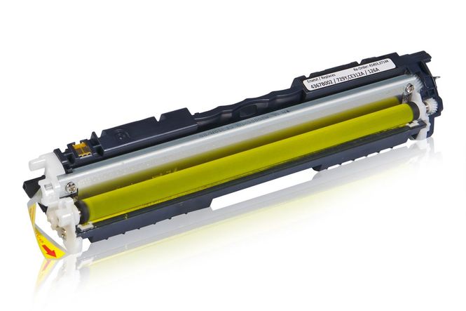 Compatible to Canon 4367B002 / 729Y Toner Cartridge, yellow 