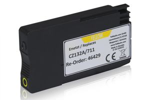 Huismerk voor HP CZ132A / 711 Inktcartridge, geel