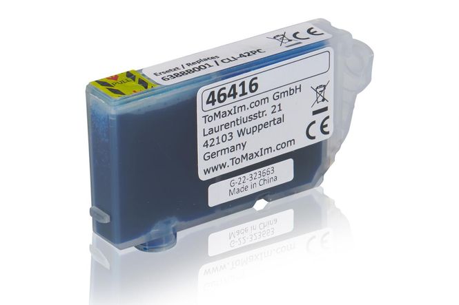 Compatible to Canon 6388B001 / CLI-42PC Ink Cartridge, light cyan 