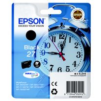 Origineel Epson C13T27014010 / 27 Inktcartridge zwart