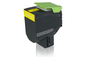 Compatible to Lexmark 24B6010 Toner Cartridge, yellow 