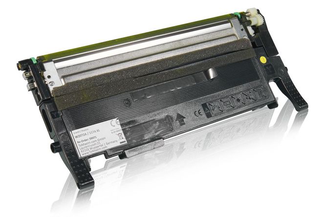 Compatible to HP W2072A / 117A XL Toner Cartridge, yellow 