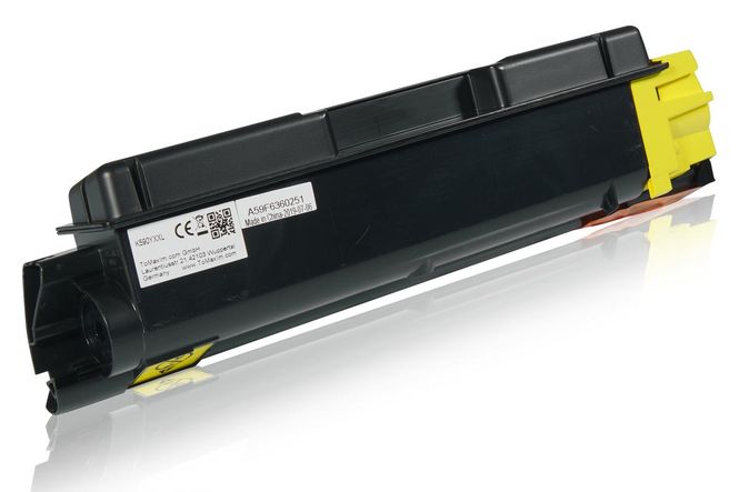 Compatible to Kyocera 1T02KVANL0 / TK-590Y XL Toner Cartridge, yellow 