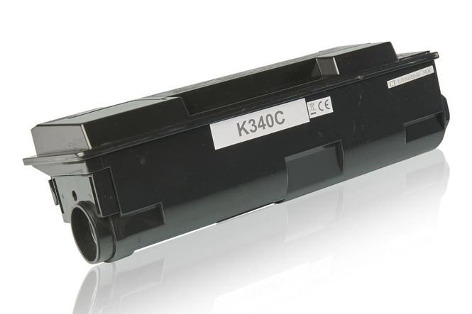 Compatible to Kyocera/Mita 1T02J00EU0 / TK-340 Toner Cartridge, black 