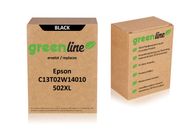 greenline vervangt Epson C 13 T 02W14010 / 502XL Inktcartridge, zwart