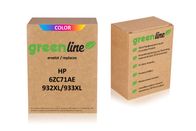 greenline sostituisce HP 6ZC71AE / 932XL/933XL XL Cartuccia d'inchiostro, multipack