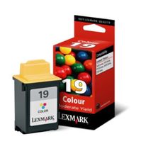 Original Lexmark 15M2619E / 19 Cartouche à tête d'impression couleur