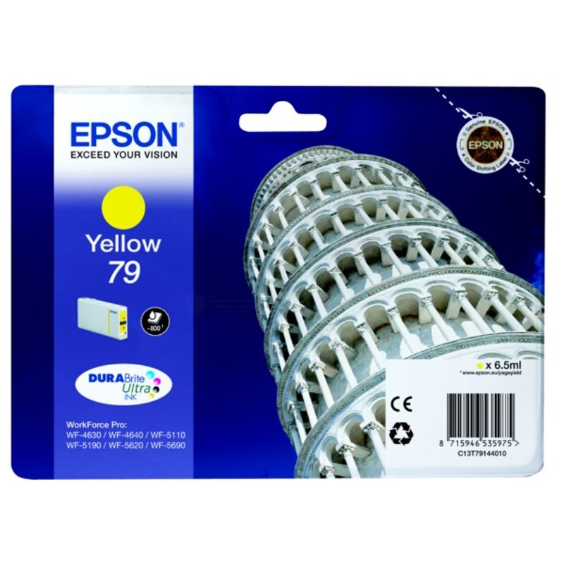 Original Epson C13T79144010 / 79 Tintenpatrone gelb 