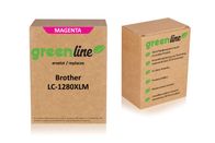 greenline sostituisce Brother LC-1280 XL M Cartuccia d'inchiostro, magenta